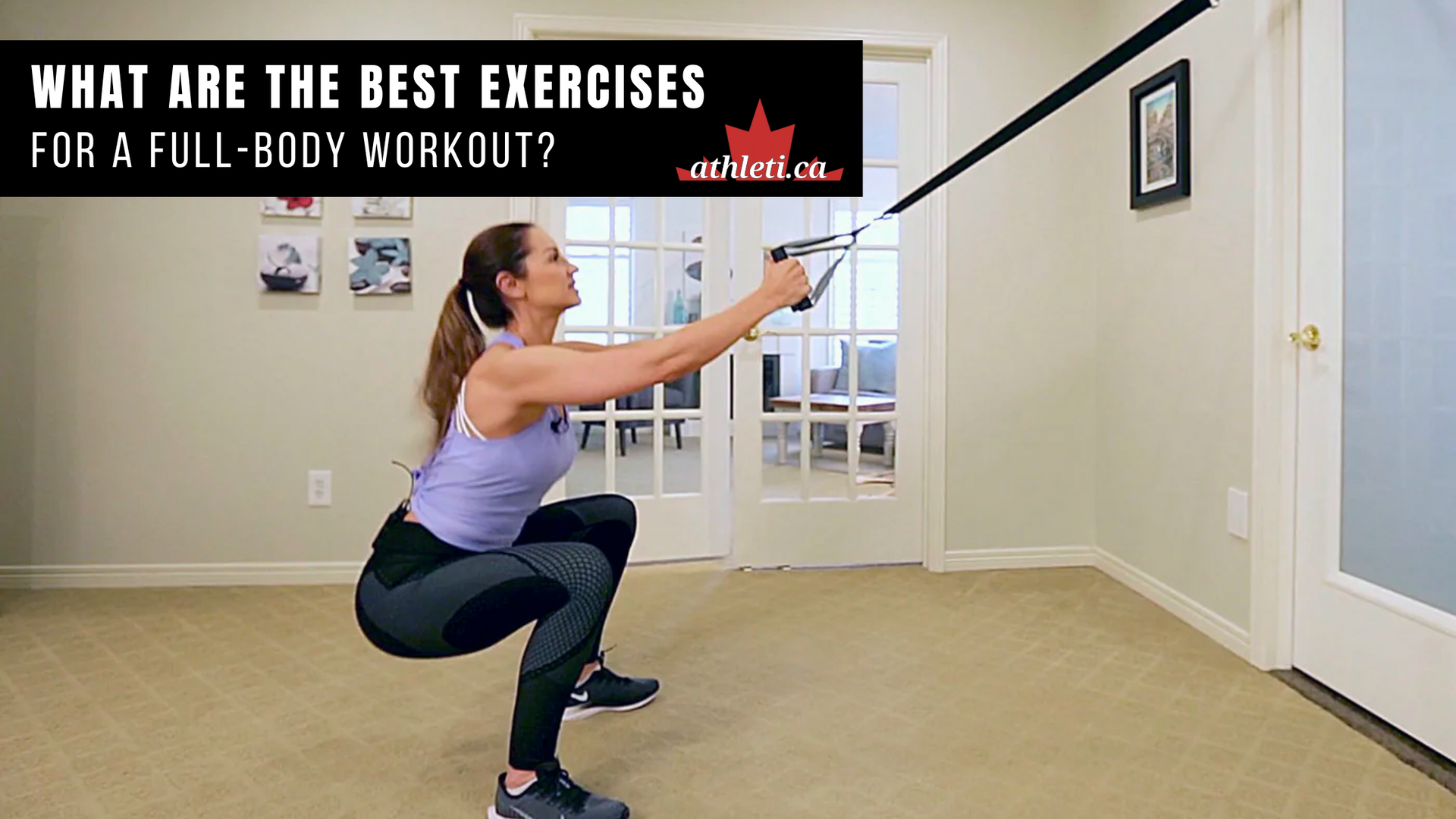 What are the best exercises for a full-body workout?