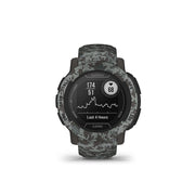 Garmin, Instinct 2 Camo Edition, Watch, Watch Color: Graphite Camo, Wristband: Graphite Camo - Silicone