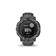 Garmin, Instinct 2 Camo Edition, Watch, Watch Color: Graphite Camo, Wristband: Graphite Camo - Silicone