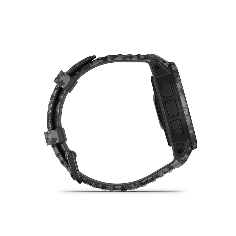 Garmin, Instinct 2 Camo Edition, Watch, Watch Color: Graphite Camo, Wristband: Graphite Camo - Silicone