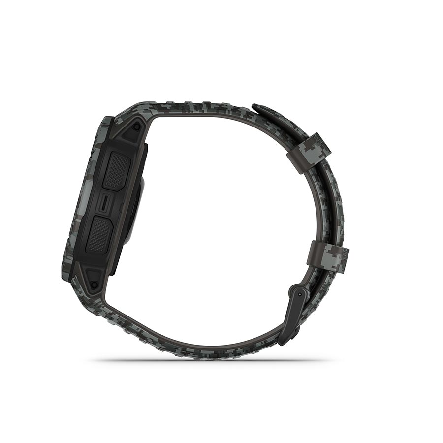 Garmin, Instinct 2 Camo Edition, Watch, Watch Color: Graphite Camo, Wristband: Graphite Camo - Silicone