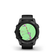 Garmin, Epix Pro Std. Edition 47mm, Watch, Watch Color: Slate Grey, Wristband: Black - Silicone