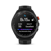 Garmin, Approach S70, Watch, Watch Color: Black, Wristband: Black - Silicone