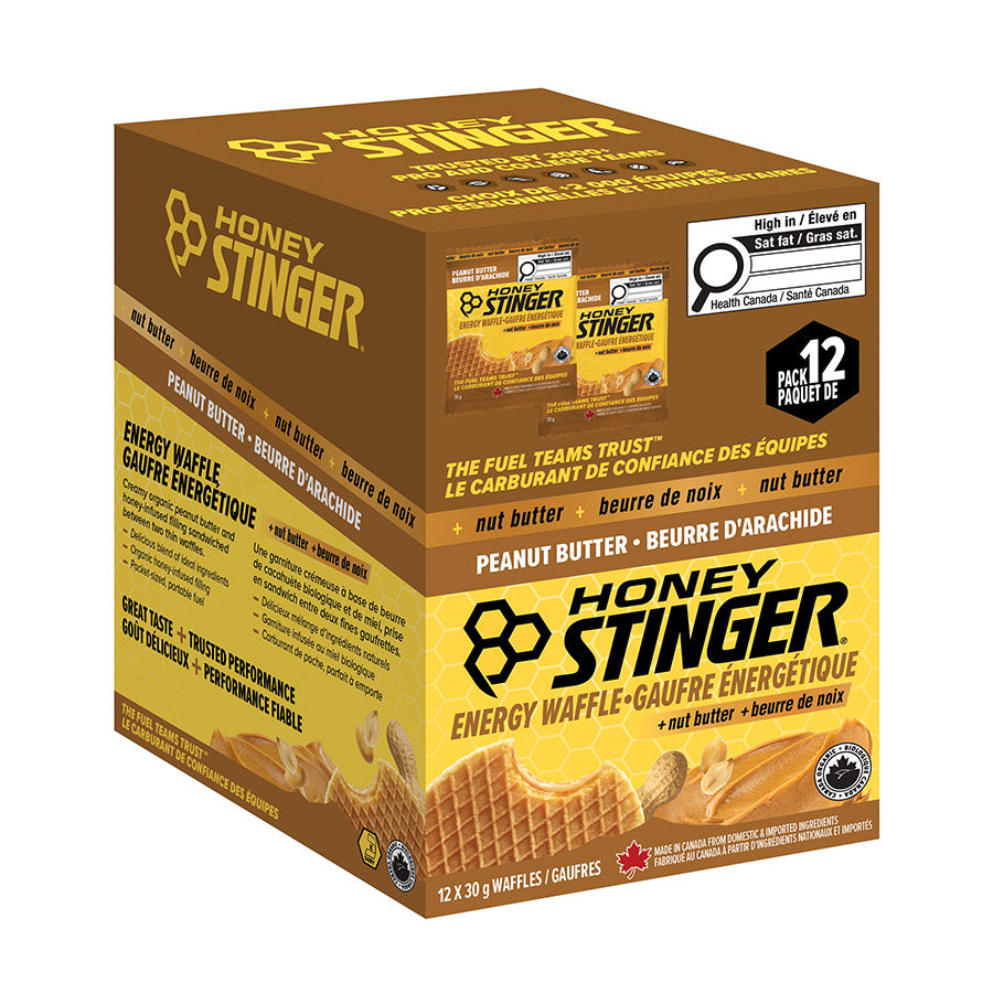 Honey Stinger Peanut Butter Nut Butter Waffles