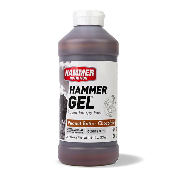 Hammer Nutrition Hammer Gel Peanut Butter Chocolate, 26-serving jug