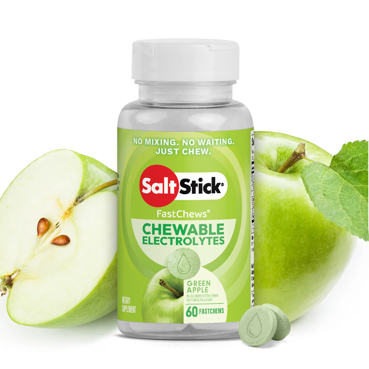 SaltStick Green Apple – 60 Tablets