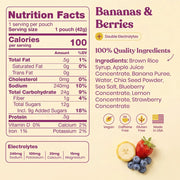 Huma Bananas & Berries nutrition facts and ingredients