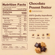 Huma Chocolate Peanut Butter nutrition facts and ingredients