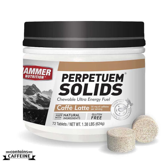 Hammer Nutrition - Perpetuem Solids, Caffe Latte, 72 Tablets