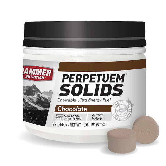 Hammer Nutrition - Perpetuem Solids, Chocolate, 72 Tablets