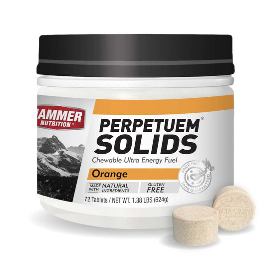 Hammer Nutrition - Perpetuem Solids, Orange, 72 Tablets