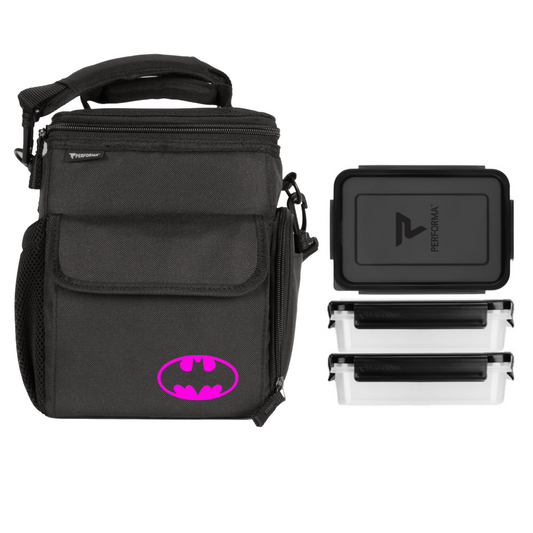 PerfectShaker - 3 Meal Cooler Bag, Pink Batman
