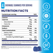 Sour Blue Raspberry nutrition facts and ingredients