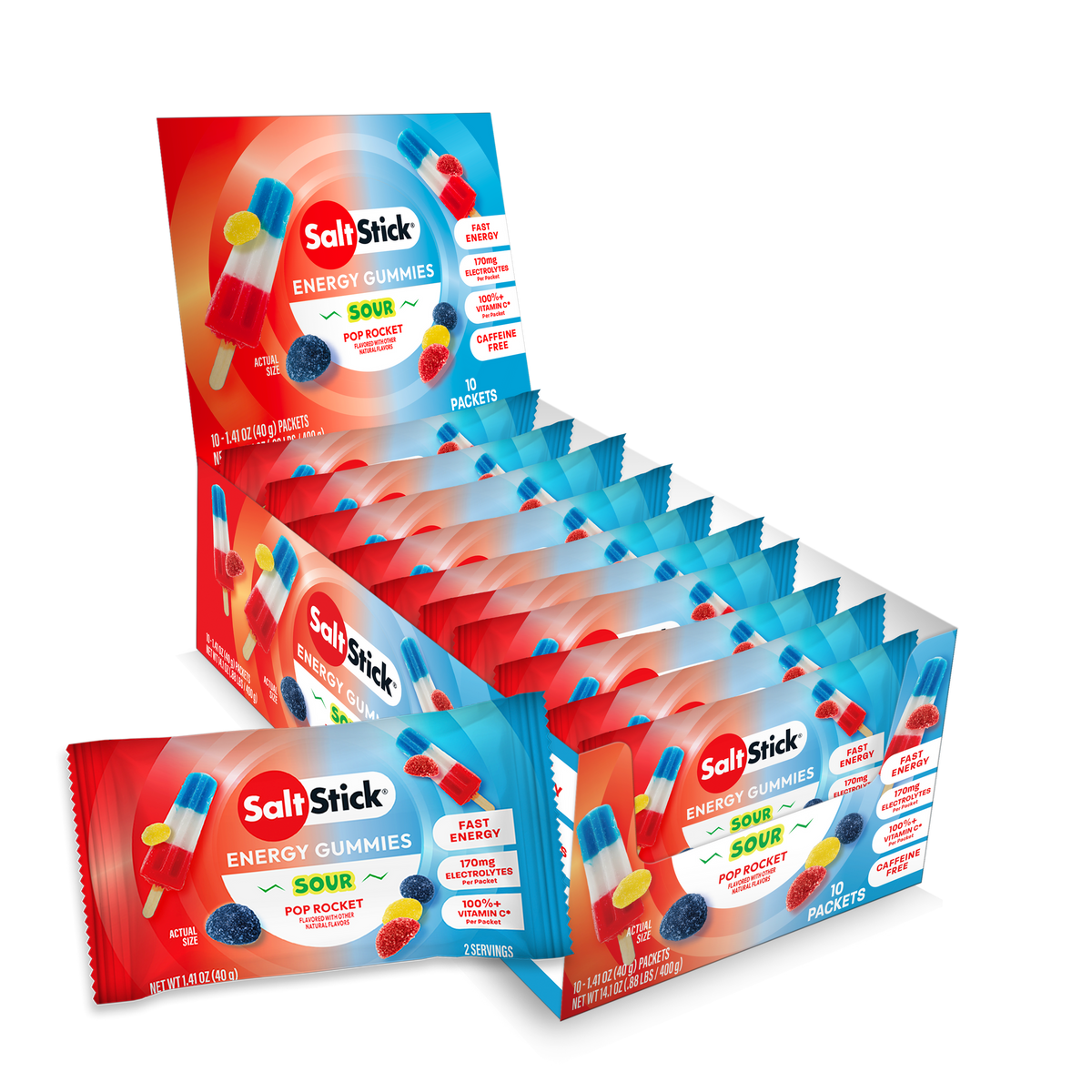 Sour Pop Rocket product carton
