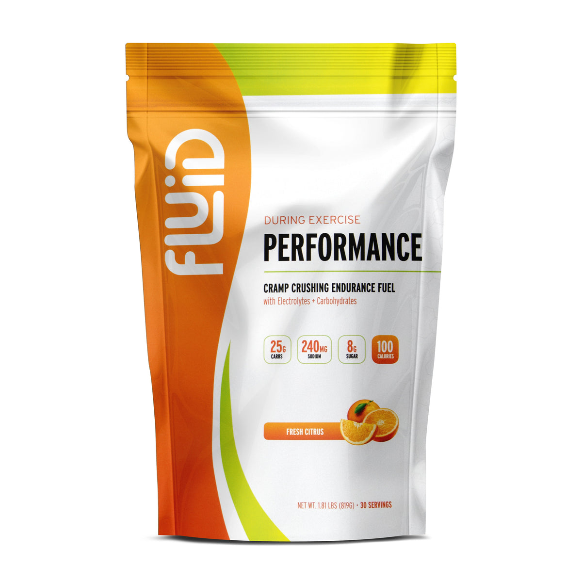 Fluid Performance Fresh Citrus 30 Servings
