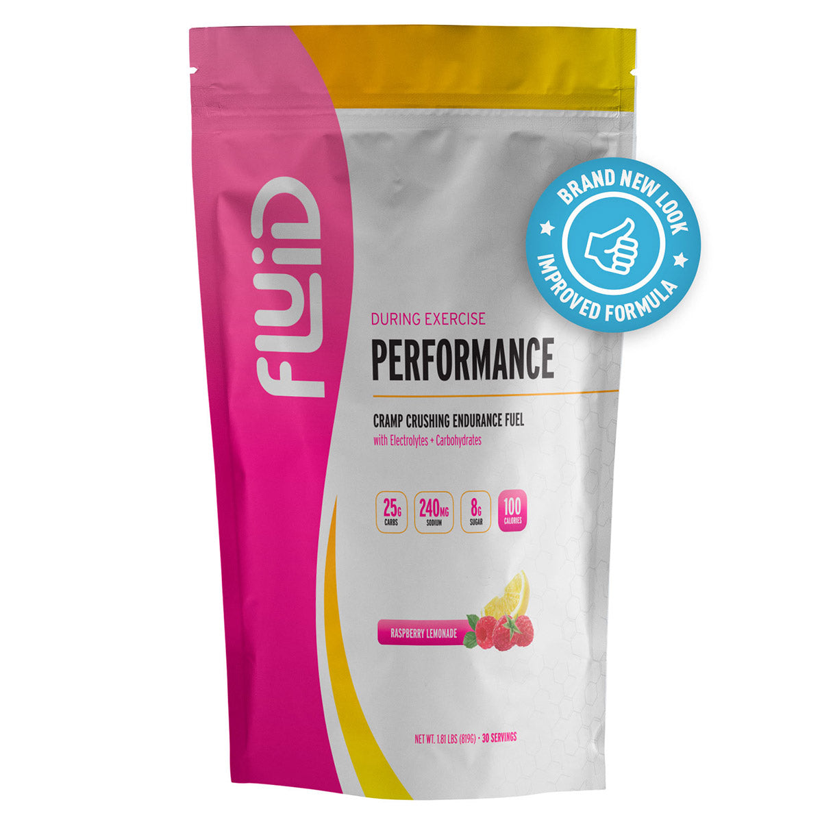 Fluid Performance Raspberry Lemonade 54 Servings