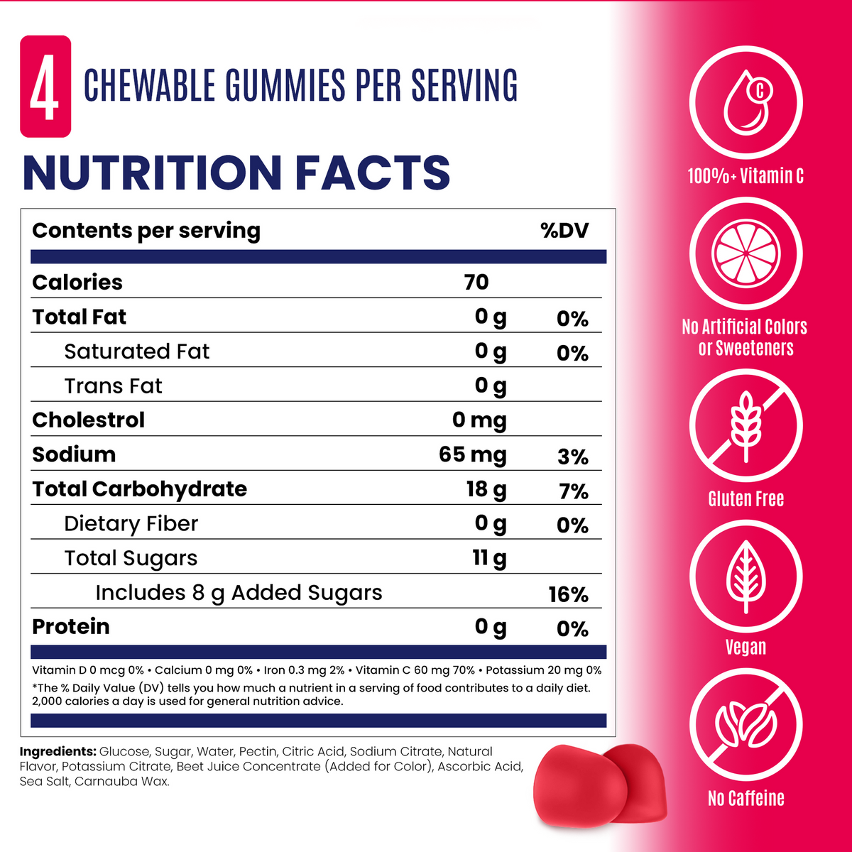 Strawberry nutrition facts and ingredients