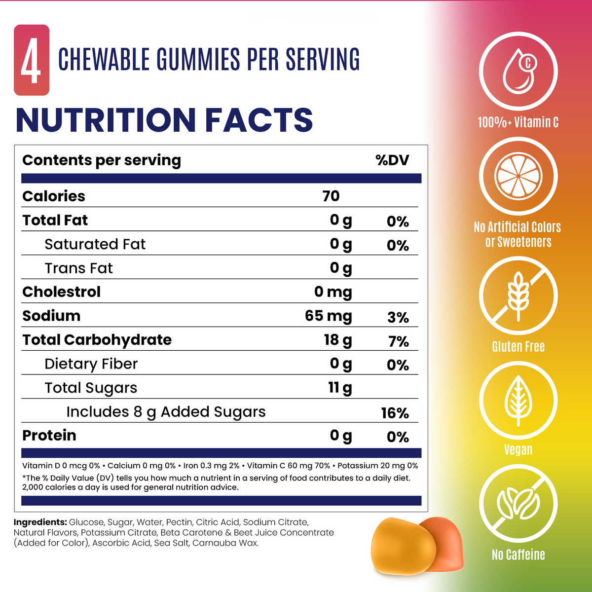 OMG! Orange Mango Guava nutrition facts and ingredients