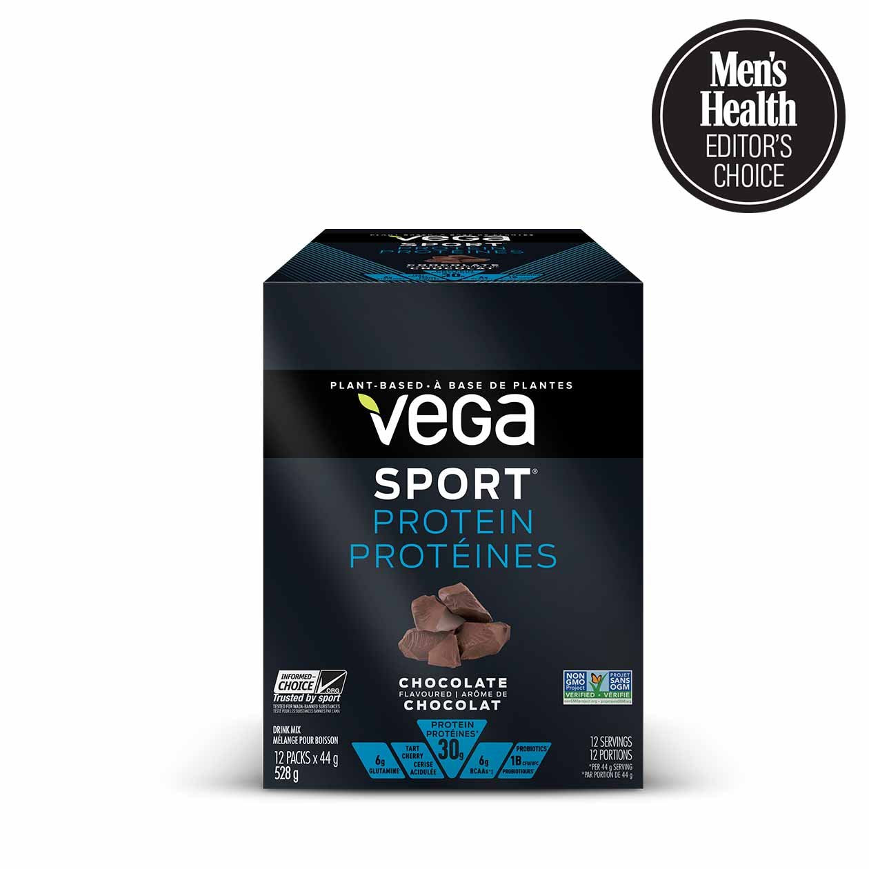 Vega Sport Performance Protein - Box of 12 Packets, Nutrition, Vega, athleti.ca