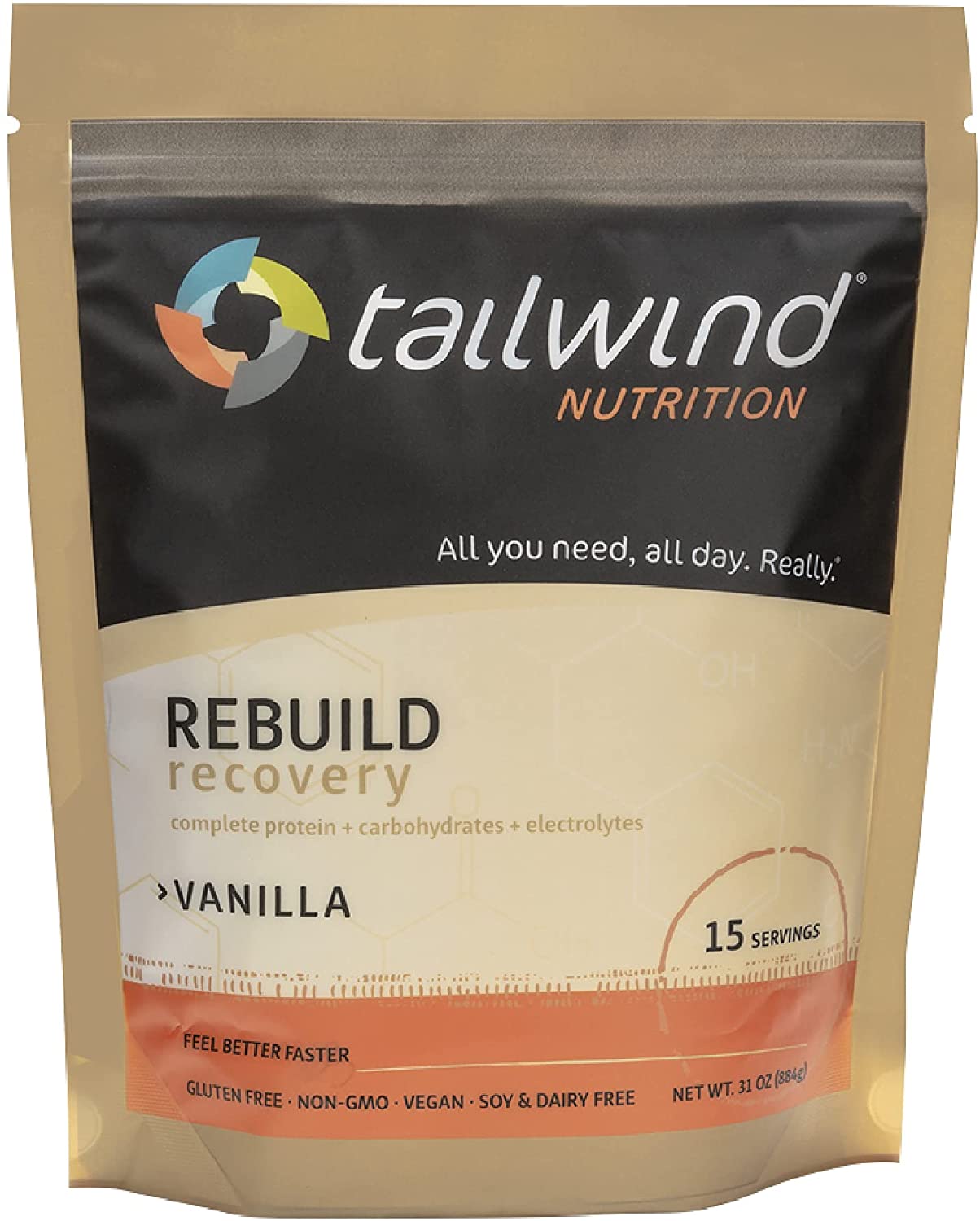 Tailwind Nutrition Rebuild Recovery - 15 Serving Bag, Nutrition, Tailwind Nutrition, athleti.ca