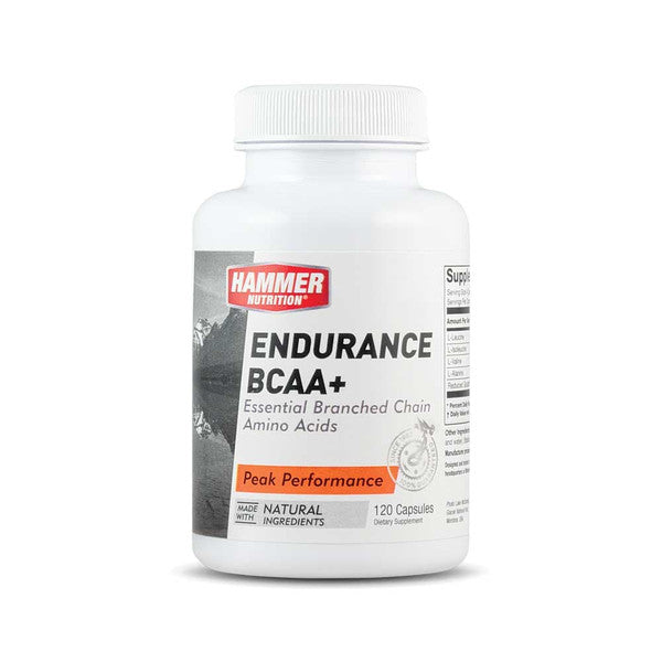 Hammer Nutrition Endurance BCAA+ Amino Acids - 120 Capsules, Nutrition, Hammer, athleti.ca