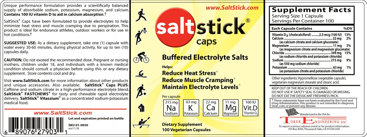 SaltStick Electrolyte Capsules, Nutrition, Salt Stick, athleti.ca