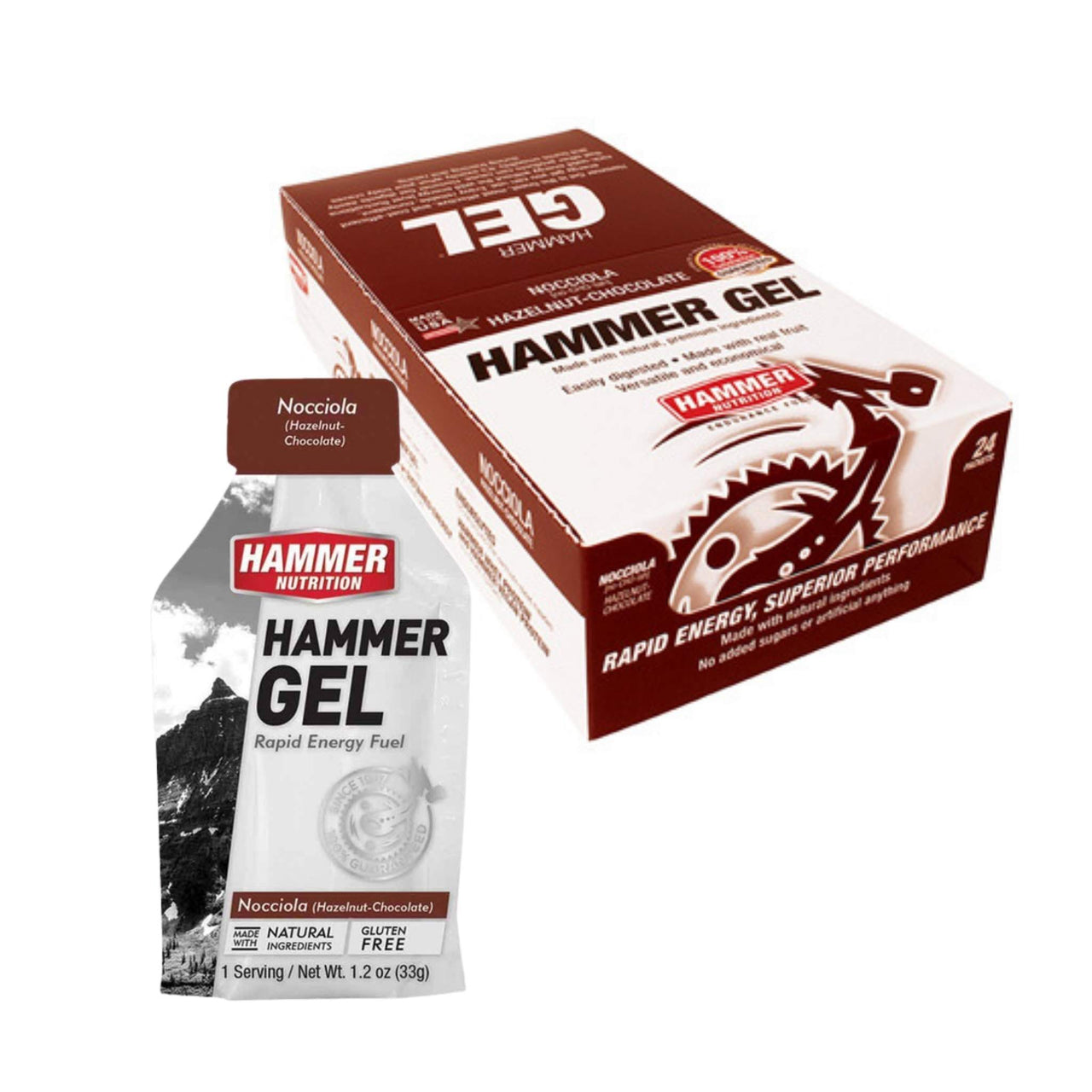 Hammer Nutrition Gel - Box of 24, Nutrition, Hammer 