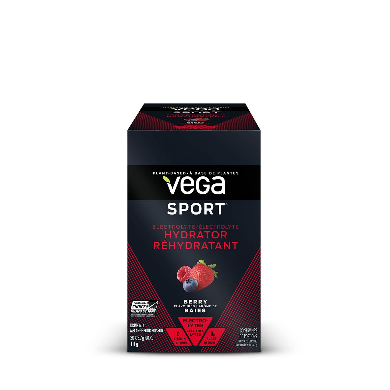 Vega Sport Electrolyte Hydrator - Box of 30 Packets, Nutrition, Vega, athleti.ca