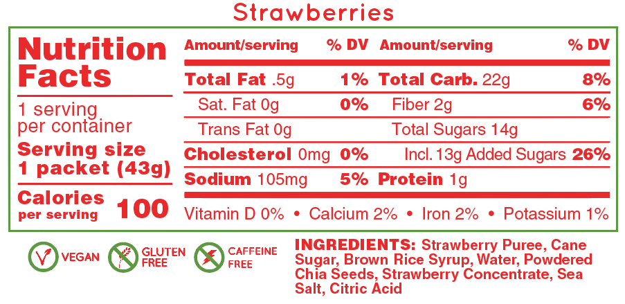Huma All Natural Chai Energy Gels -  Box of 24, Nutrition, Huma | athleti.ca