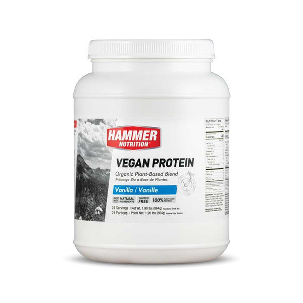 Hammer Nutrition Organic Vegan Protein - 24 Servings, Nutrition, Hammer, athleti.ca