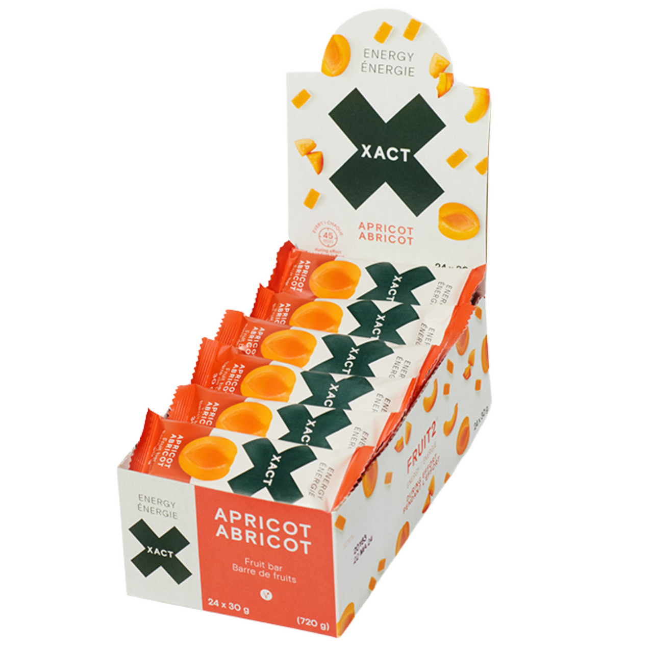 XACT Nutrition Energy Fruit Bars (Box of 24)