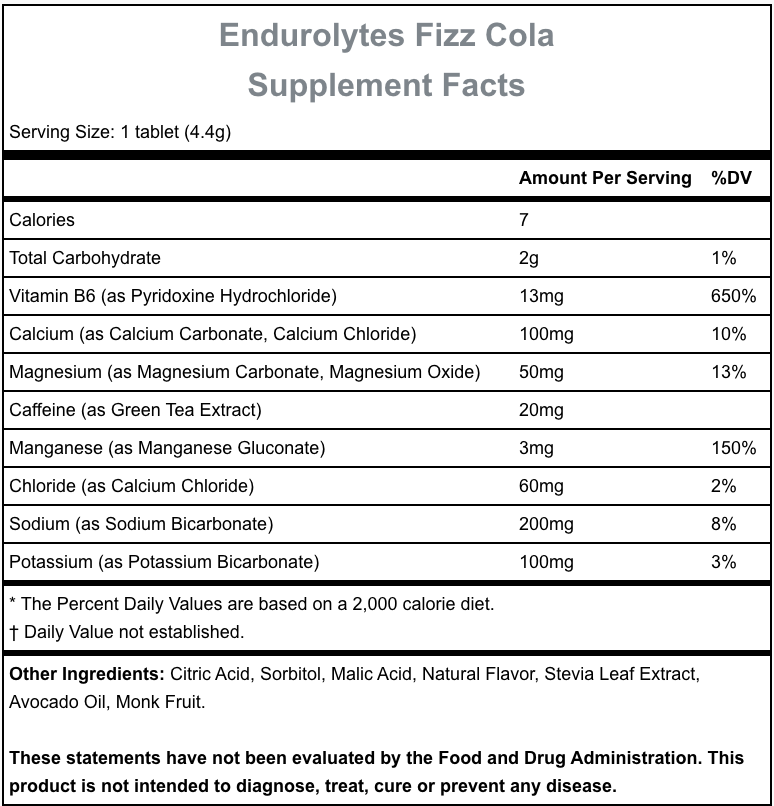 Hammer Nutrition Endurolytes Fizz - Box of 12, Nutrition, Hammer, athleti.ca