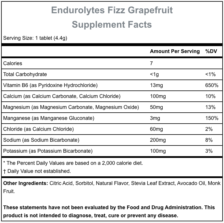 Hammer Nutrition Endurolytes Fizz - Box of 12, Nutrition, Hammer, athleti.ca