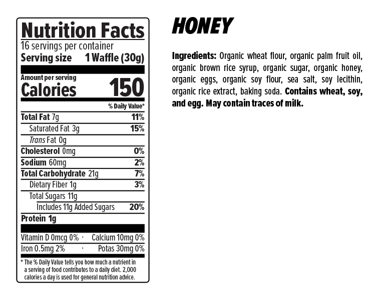 Honey Stinger Energy Waffles - Box of 16, Nutrition, Honey Stinger | athleti.ca