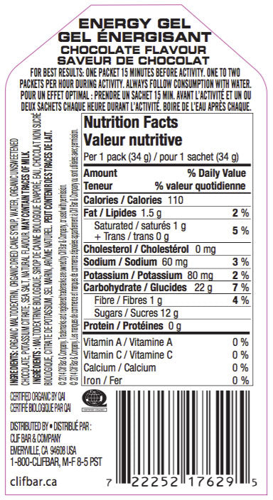 Clif Shot Energy Gel - Box of 24, Nutrition, Clif | athleti.ca