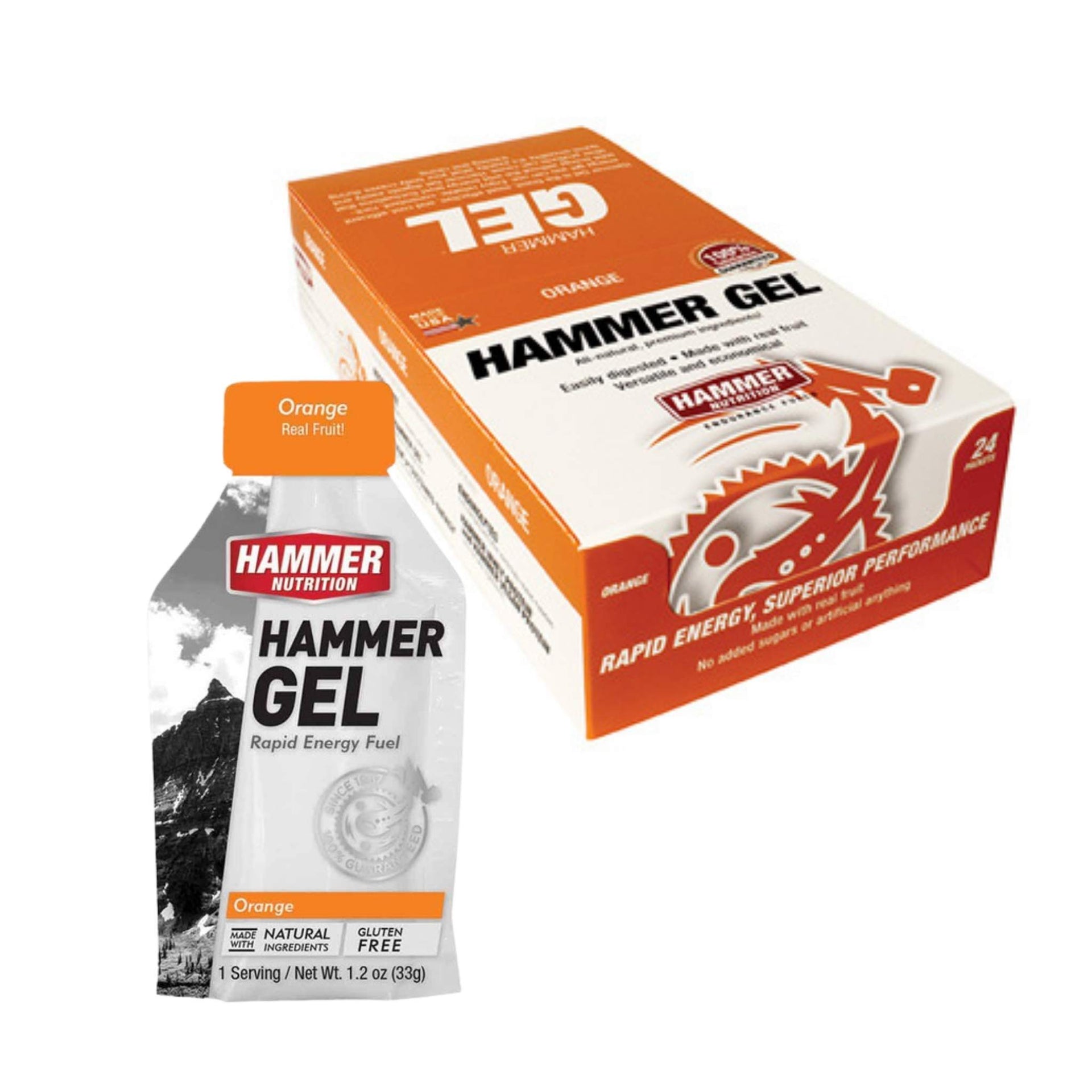 Hammer Nutrition Gel - Box of 24, Nutrition, Hammer 