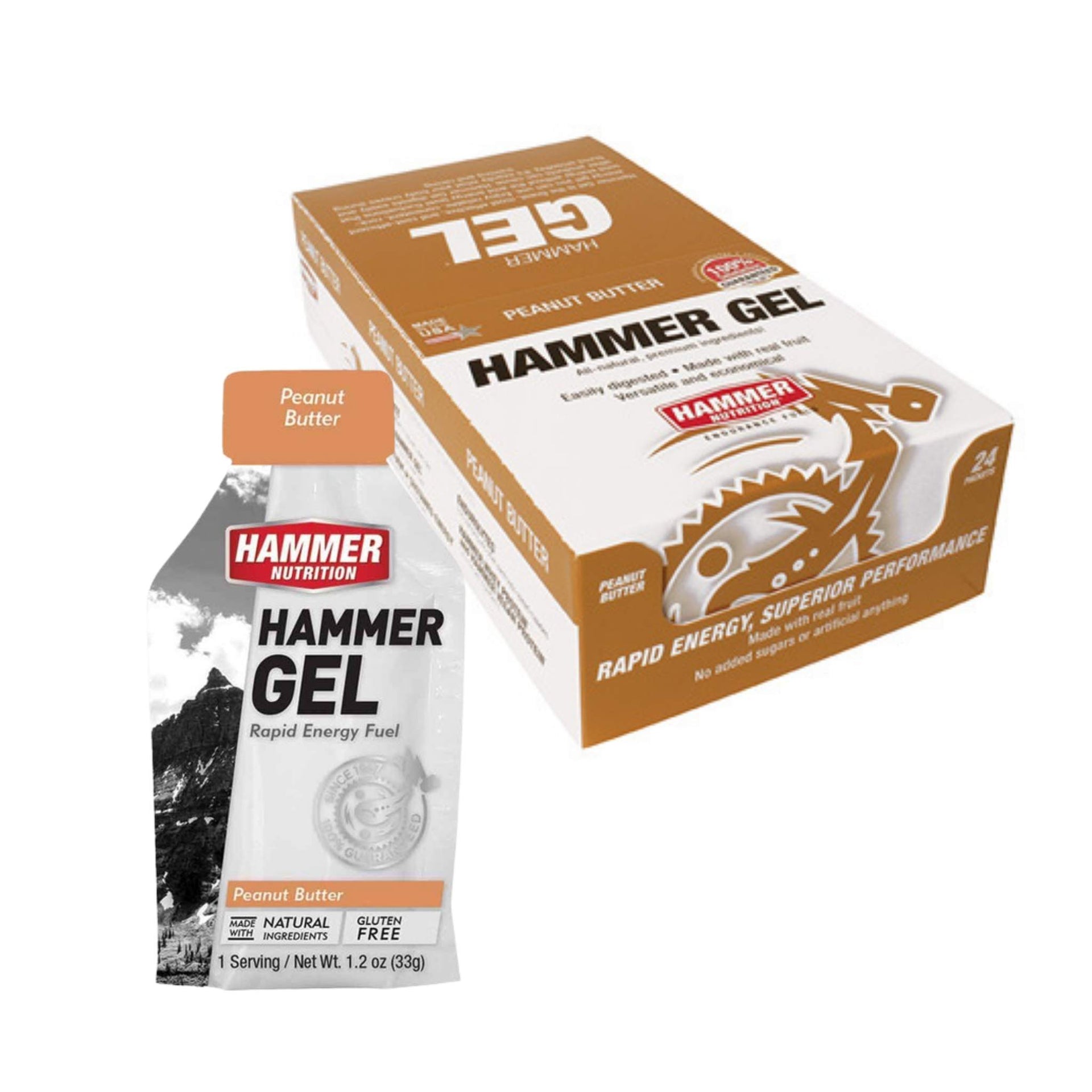 Hammer Nutrition Gel - Box of 24, Nutrition, Hammer 