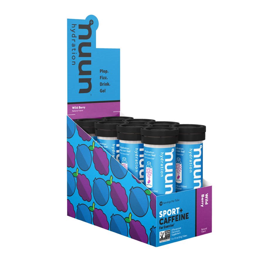 Nuun Sport with Caffeine Energy Tablet - Box of 8 Tubes, Nutrition, nuun | athleti.ca